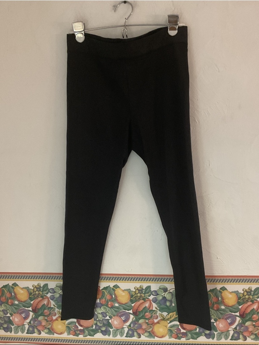 aerie Offline High Waisted Shimmer Leggings Size M Black/Silver Shimmer